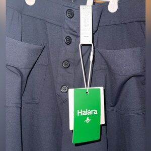 Halara Black Pull-On Work Pant